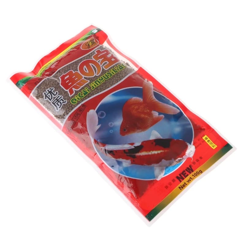 طعام أسماك رائج لحوض السمك، لتغذية الأسماك الصغيرة، الذهبية، والاستوائية، طعام لذيذ - 3