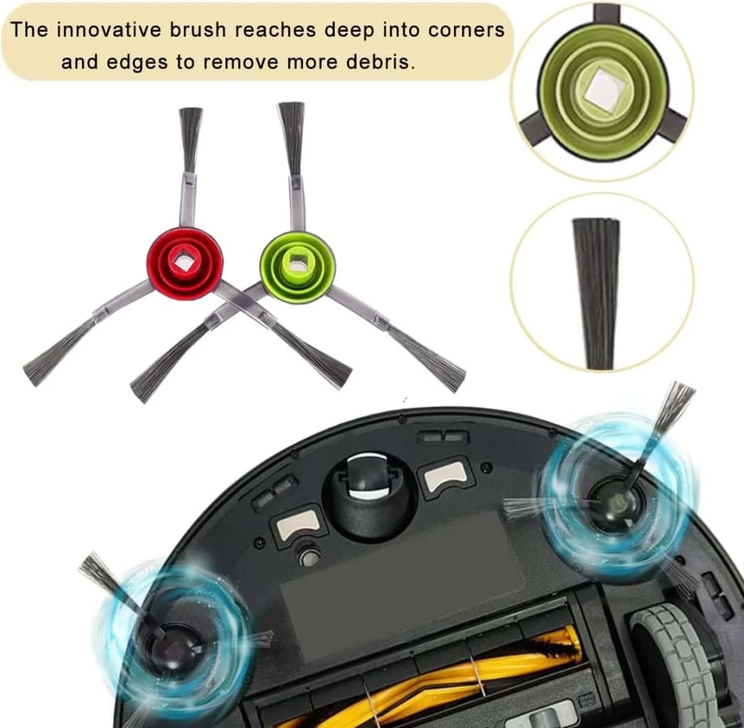 ECOVACS Deebot T8 AIVI T9 AIVI N8 Pro AIVI N9 N10 N10 Plus Accessories Main brush, side brush, filter, dust bag,Hepa Filter - 4