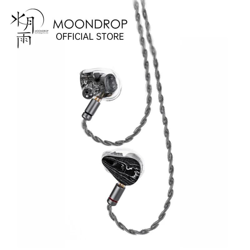 MOONDROP DARK SABER 2DD+8BA(Per side) In-Ear Earphone Reference In-Ear Mintors with 0.78 2Pin Cable