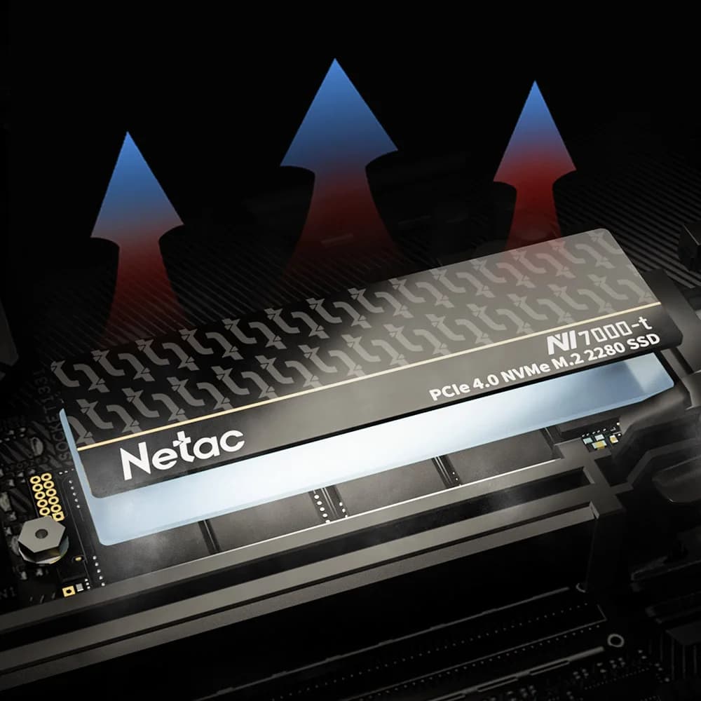 Netac 7400MB/s SSD NVMe M2 2TB 1TB  512GB 4TB Internal Solid State Hard Drive M.2 PCIe 4.0x4 2280 SSD Disk for PS5 Laptop PC - 6