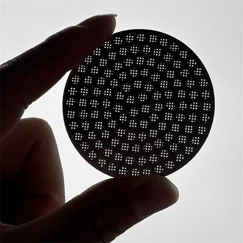 شاشة Puck قهوة قابلة لإعادة الاستخدام 51/53/58mm من الفولاذ المقاوم للصدأ 304 طبقة مزدوجة فلتر قهوة شبكة دقيقة ملحق إسبريسو احترافي - 5