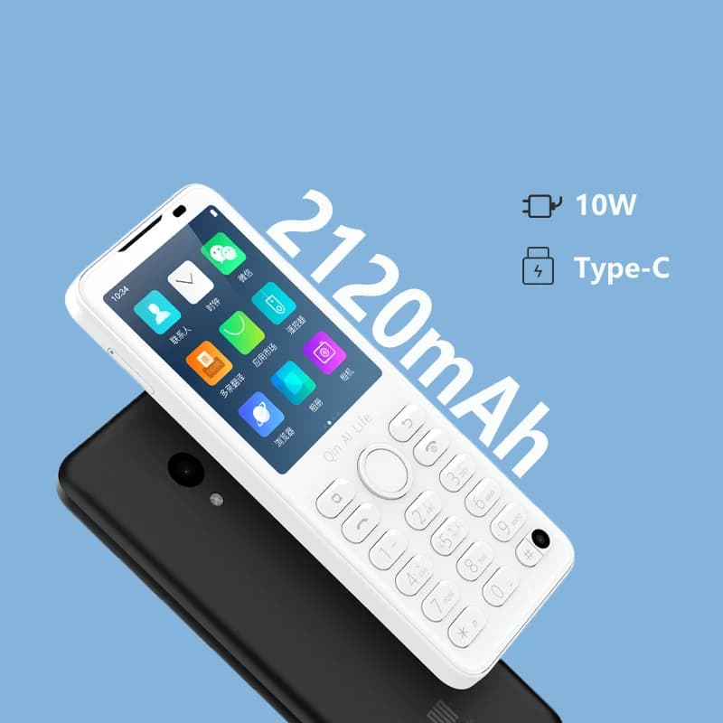 Google Available Global Version Duoqin F21 Pro Android 11 Mini Smart TouchScreen 4G Mobile Phone - 6