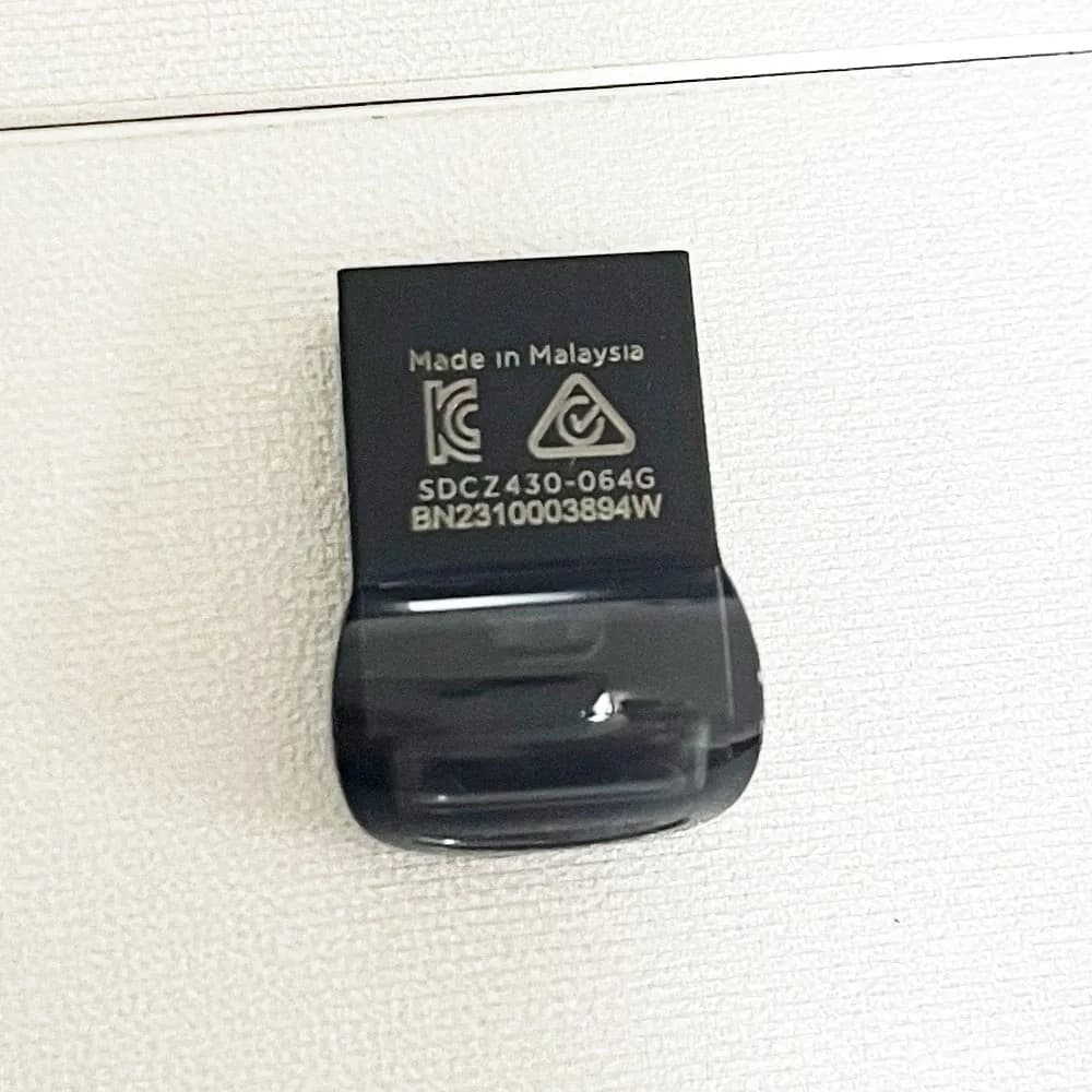 SanDisk SDCZ430 Ultra Fit USB 3.2 Gen 1 Flash Drive بسعة 32 جيجابايت و64 جيجابايت و128 جيجابايت و256 جيجابايت و512 جيجابايت و1 تيرابايت، فلاش درايف، فلاش درايف صغير، عصا ذاكرة U Disk - 3
