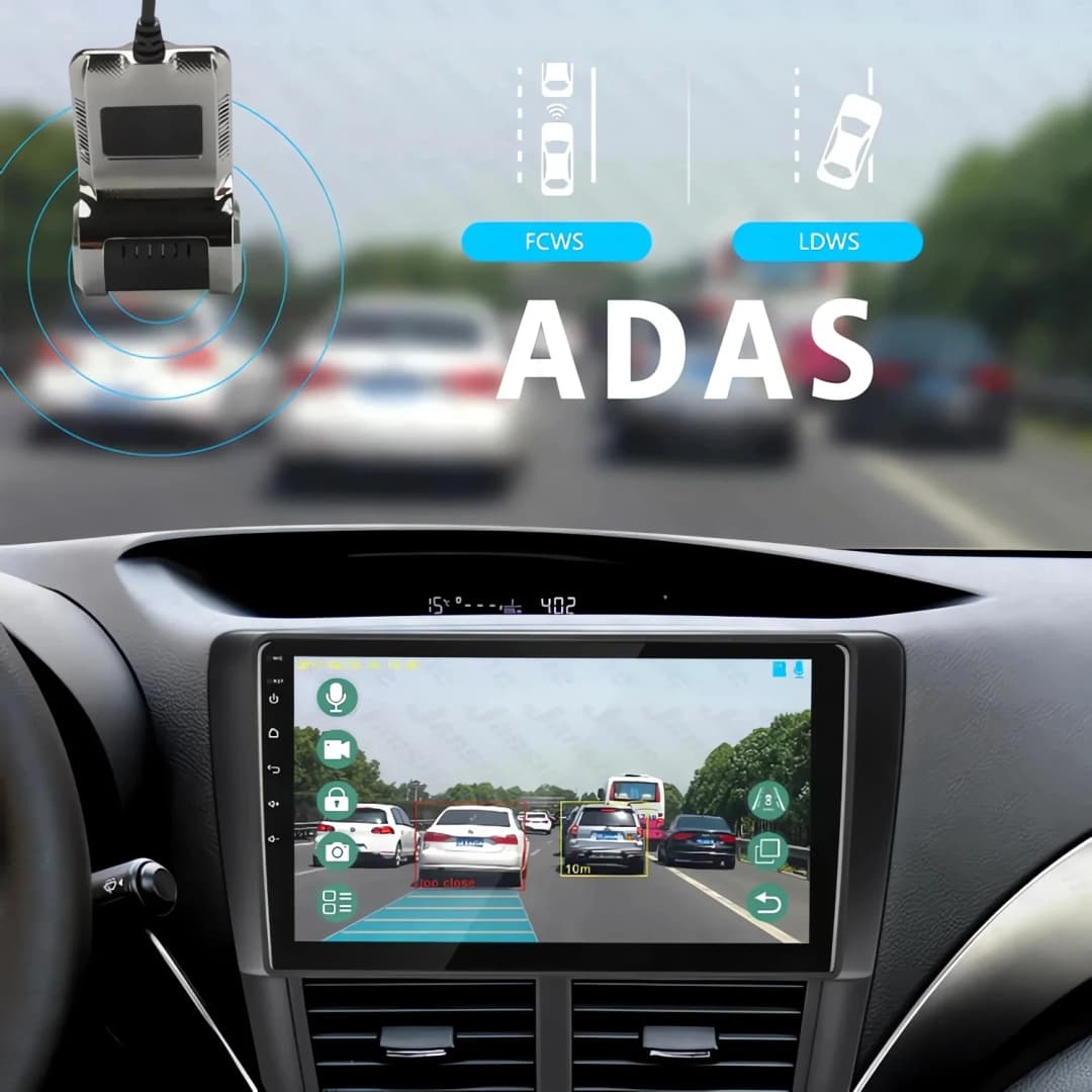 KKOREX Car DVR ADAS LDWS Full HD 1080P Dash Cam For DVD Android Player Navigation Unit Auto Audio Voice Alarm Video Recording - 3