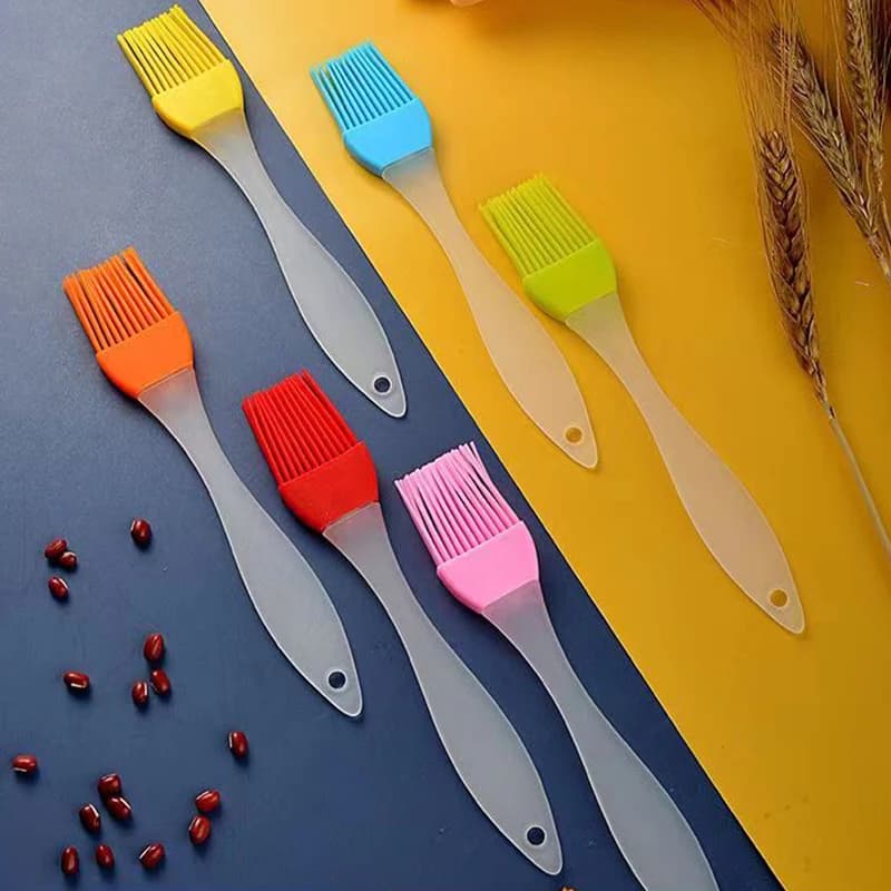 Flour pastry brush can be disassembled silicone cake brush Baking utensil brush Kitchen brush Silicone oil brush barbecue brush - 3