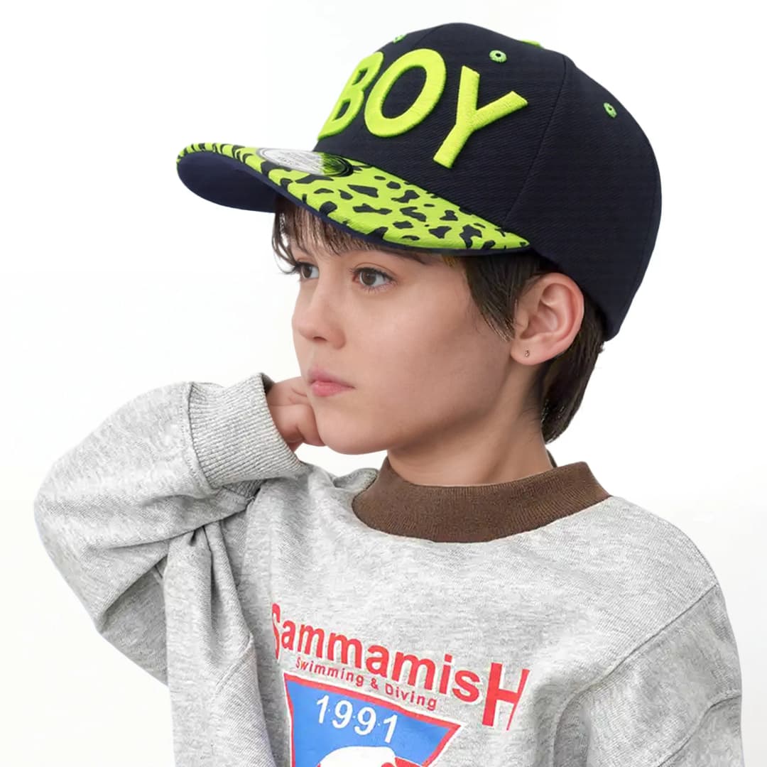 New Fashion Summer Kids Baseball Cap Adjustable Boys Outdoor Hip Hop Caps Casual Girls Hats Letter Embroidery Snapback Hat - 2