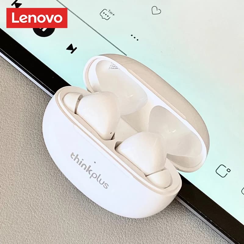 سماعات لينوفو LP5 TWS الأصلية الجديدة، بلوتوث لاسلكية، سماعات رياضية مقاومة للماء، HiFi ستيريو، سماعات ألعاب مع ميكروفون - 6