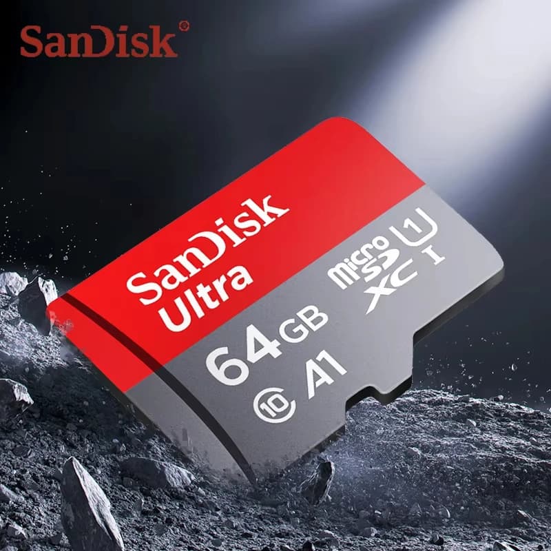SanDisk Ultra Micro SD Card A1 U1 Class 10 TF Flash Memory Card 32GB 64GB 128GB 256GB 512GB for Smartphone Tablet Camera - 6
