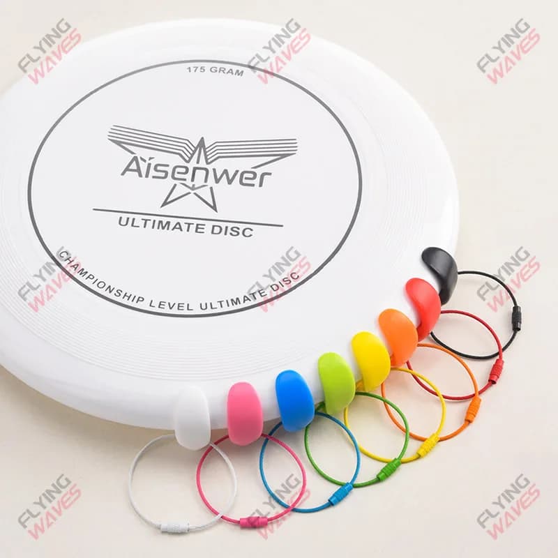 المهنية 175 جرام في نهاية المطاف القرص الطائر الرياضة القرص الطائر الصحن للكبار المراهقين الاطفال الحيوانات الأليفة لعبة في الهواء الطلق مع مشبك القرص - 4