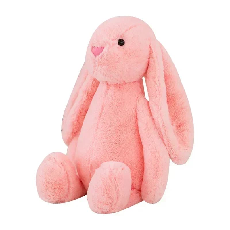 35cm Stuffed Long Ear Rabbit Soft Plush Toy Cute Bunny Cartoon Animal Sleeping Doll Kids Baby Soothing Doll Birthday Easter Gift - 6