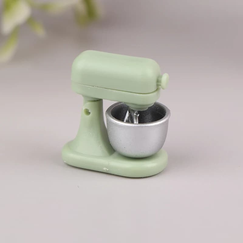 1PC Dollhouse 1/12 Scale Mini Bread Machine With Toast Miniature Dollhouse Kitchen Access Toaster Cute  Home Decoration - 4