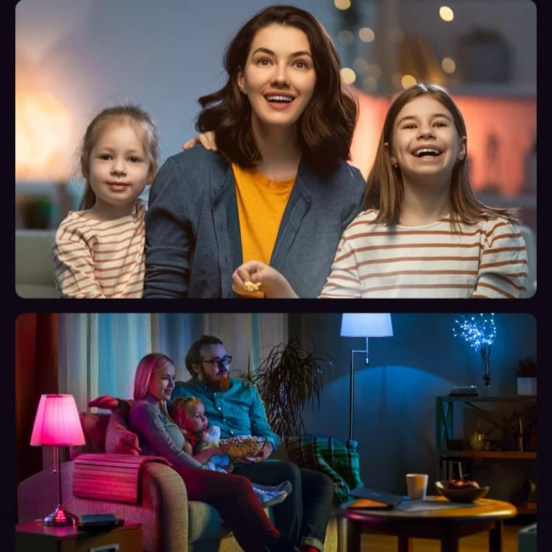 YEELIGHT Smart LED Bulb Colorful M2 Bluetooth Connection E26/E27 Dimmable 1700K-6500K Voice Control Compatible with Google Home - 5