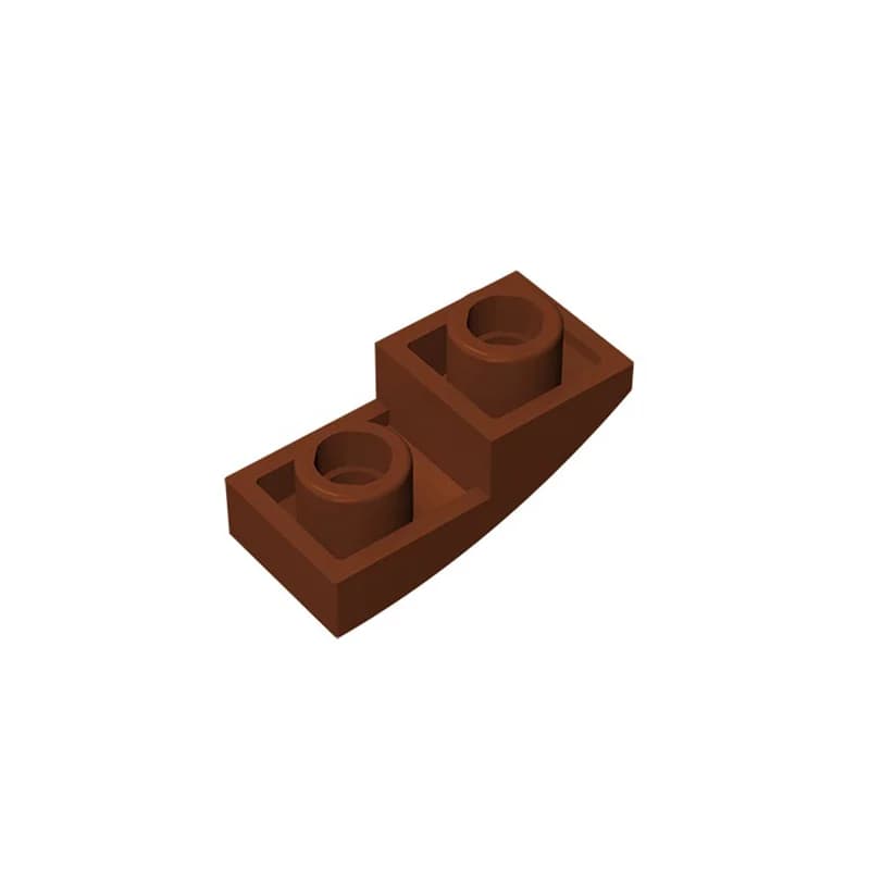 MOC 10PCS 24201 1x2 Curved Inverted Building Blocks Kit Bricks Slope Particle Educational DIY Toys Children Birthday Kid Gifts - 6