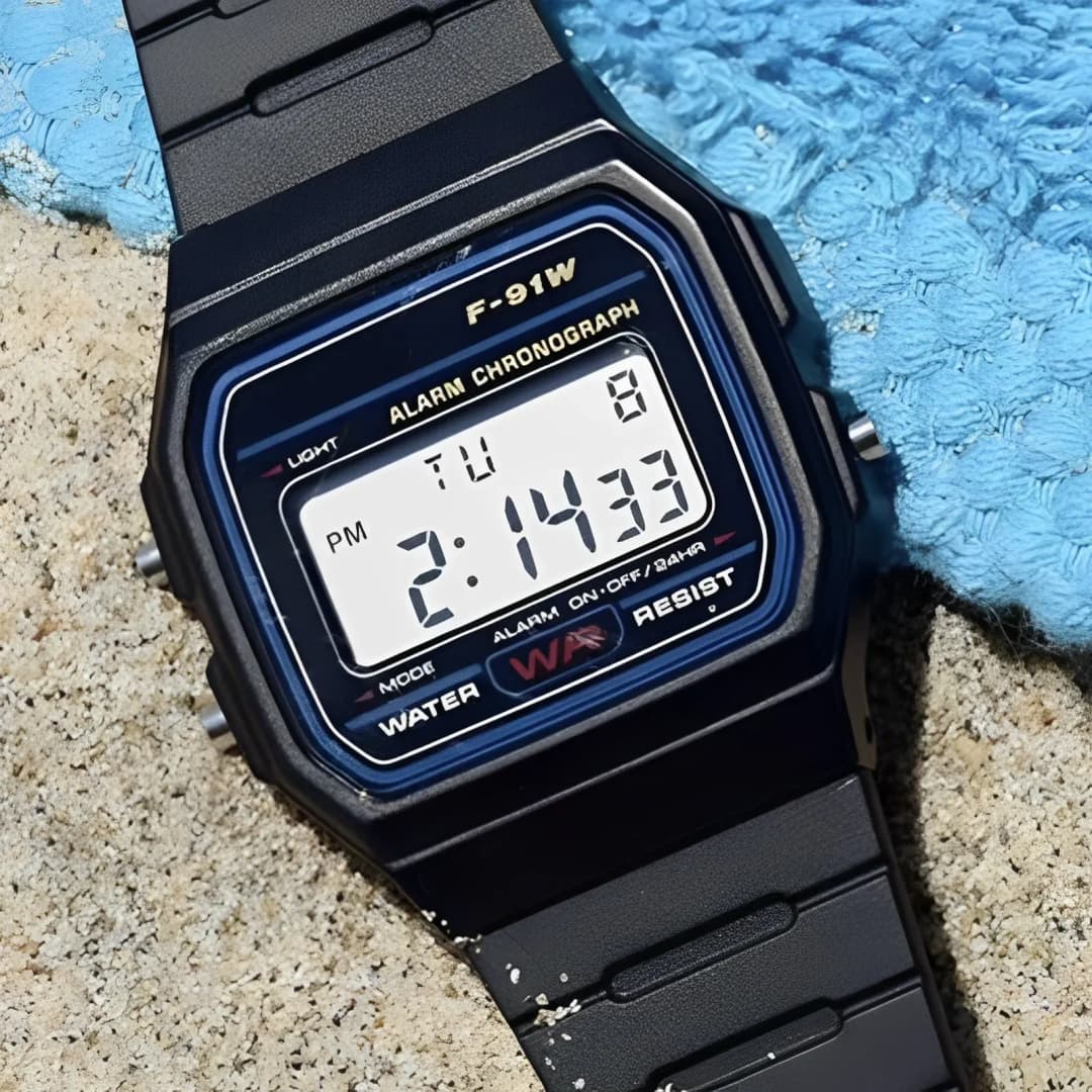 F91W Digital Watches for Men Women LED Electronic Wristwatch Waterproof Sports Military Watch Female Clock Relojes Digitales - 2