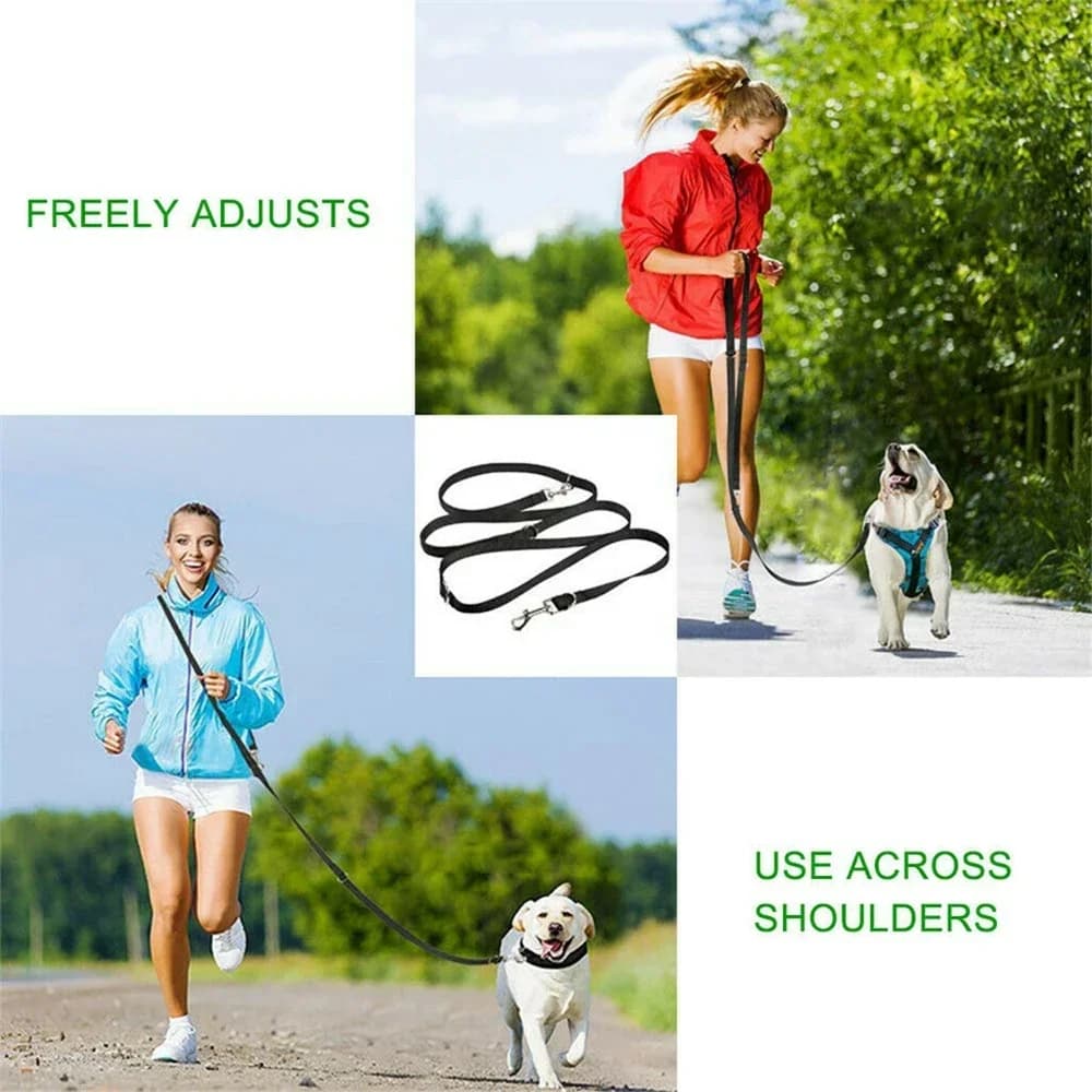 Adjustable Dogs Walking Training Lead Police Style Control Dog Lead Leash Dog Chain Dog Leashes Safety Pet Leashes - 3