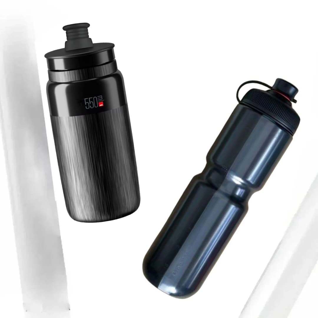 زجاجة مياه للدراجات الهوائية من FLY بسعة 550 مل و750 مل، زجاجة مشروبات رياضية خفيفة الوزن مع صمام دفع وسحب، مناسبة لسباق فرنسا للدراجات