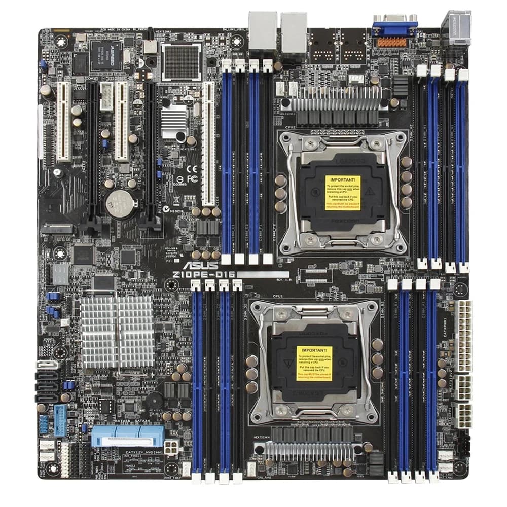 لوحة أم ASUS Z10PE-D16 تدعم E5-2600 v4 و E5-2699 v3 و E5-2699 v4 و 1600 v4 معالج 16×DDR4 1024GB مقبس LGA 2011-3 شريحة Intel C612 M.2 EEB - 2