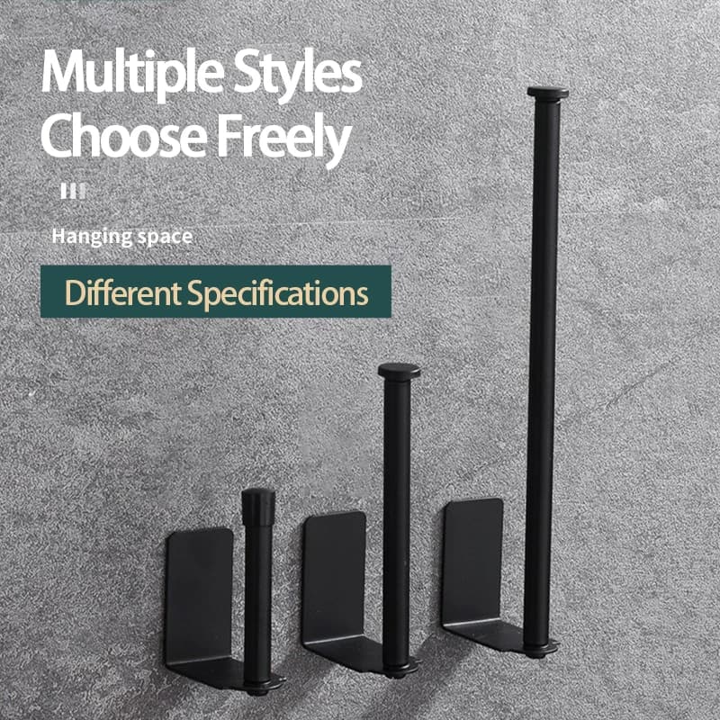 حامل مناشف المطبخ حامل المناشف الورقية من الفولاذ المقاوم للصدأ تحت الحوض المنظم إطالة تخزين الرف بالوعة الملحقات SNJ007 - 4