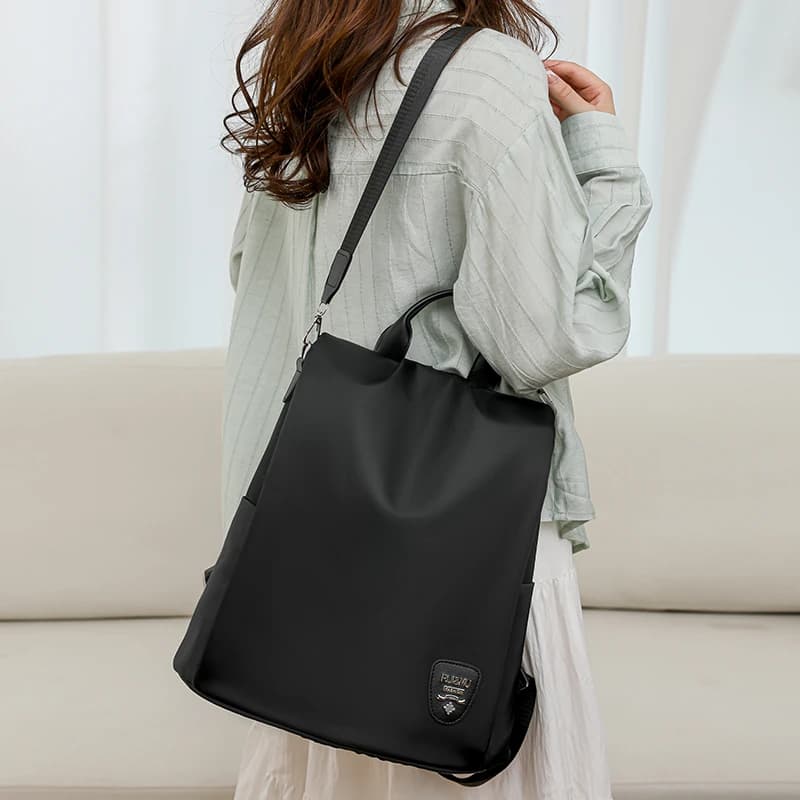 Women's Anti-Theft Backpack - Fashionable Travel Commuter Bag with Adjustable Shoulder Strap, Large Capacity Travel Backpack - 5