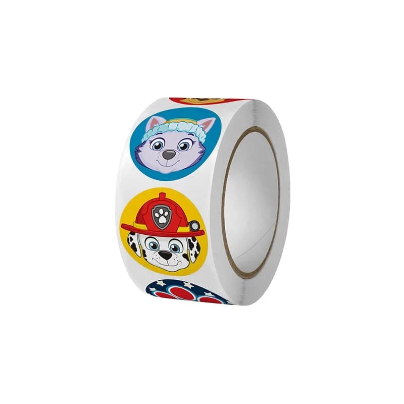 500Pcs/Set Stickers Paw Patrol Cartoon Chase Skye Stickers Cute Kids Stationery School Teacher Supplies Reward Sticker Toys Gift - 4