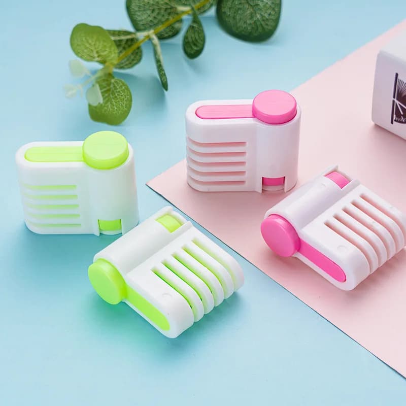 2 Pieces / Set 5 Layers Cut Bread Knife Splitter Toast Slicer Bread Cutter Food-Grade Plastic Cake Bread Cutter - 2