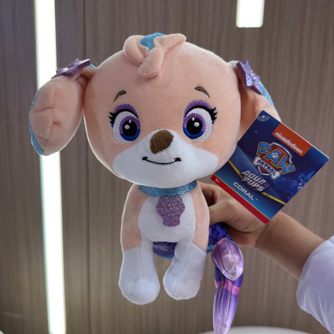 لعبة محشوة أصلية من باو باترول، شخصيات كرتونية مثل سكاي وإيفرست وتشيس ومارشال، بطول 22.9 سم (9 بوصة)، هدية مثالية لعيد ميلاد الأطفال - 3