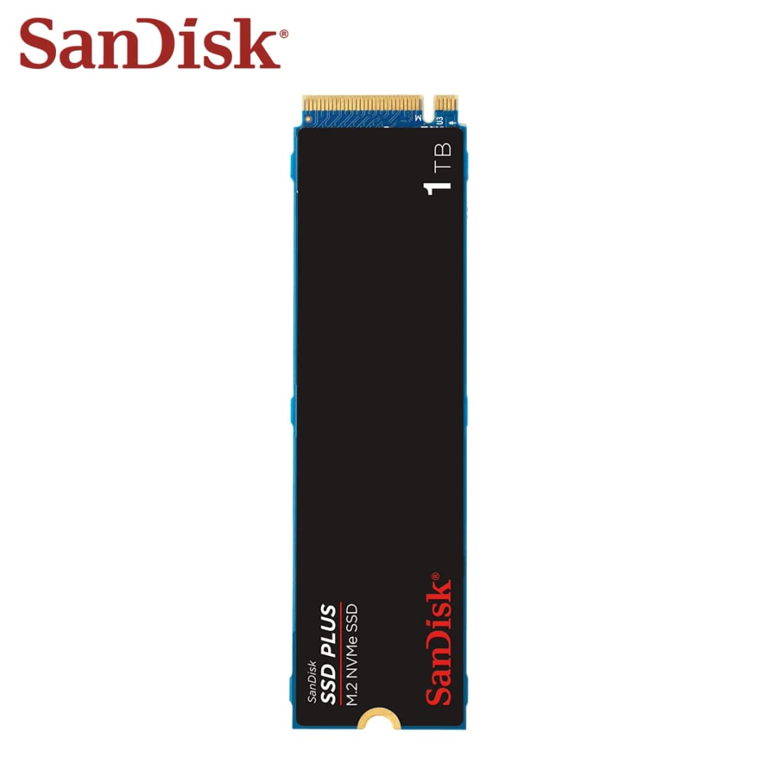 SanDisk SSD Plus M.2 NVMe محرك أقراص صلبة داخلي سعة 250 جيجابايت 500 جيجابايت PCIE Gen3.0 1 تيرابايت 2 تيرابايت سرعة قراءة 3200 ميجابايت/ثانية A3N قرص صلب لأجهزة الكمبيوتر المحمولة - 3