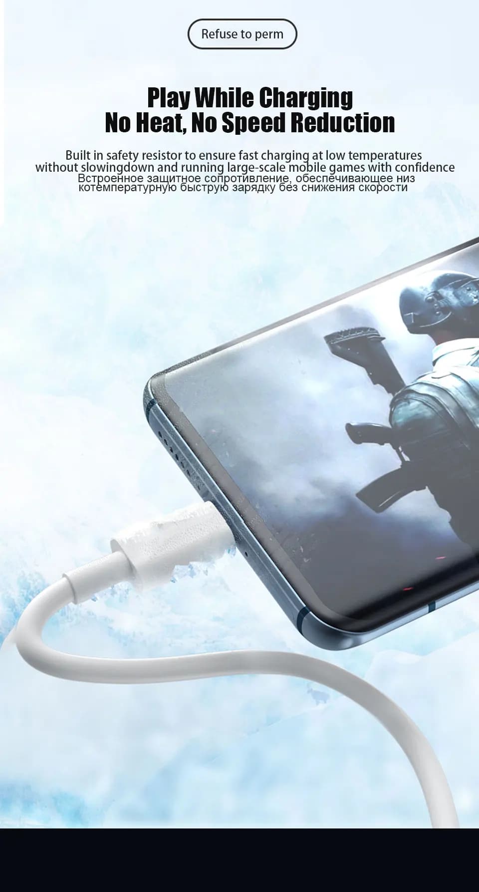 شاحن سريع جدًا بقوة 67 واط من شاومي مع كابل USB من النوع C لهواتف Mi 12 11 وPOCO X5 X4 Pro ونوت 9 10 11 - 6
