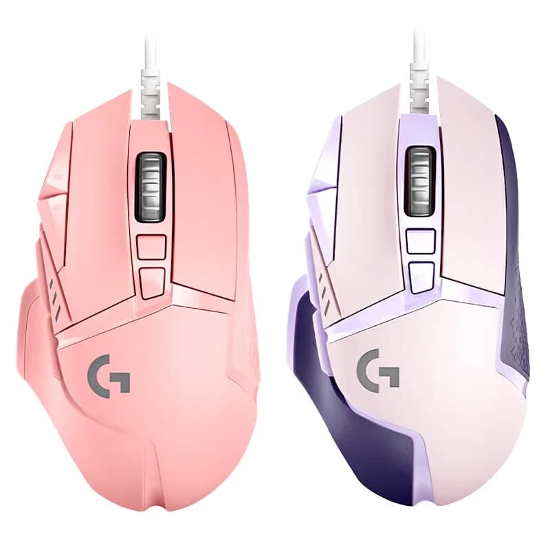 Logitech G502 HERO Dominator Color Purple Pink Gaming Mouse PUBG Mouse Esports Mouse Macro Programming RGB Nebula Series - 5