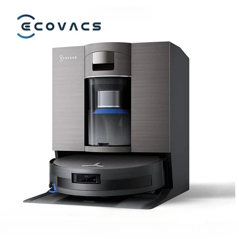مكنسة روبوتية شاملة Ecovacs DEEBOT X11 OmniCyclone، ممسحة، تنظيف ذاتي، تجفيف بالهواء الساخن، جمع الغبار بدون أكياس - 5