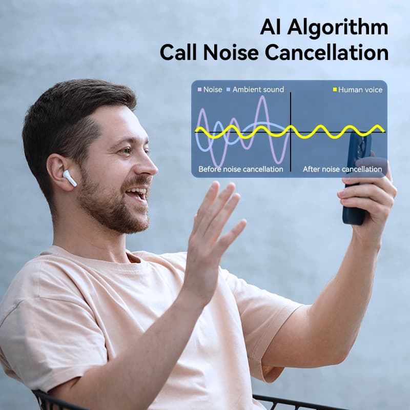 سماعات أذن بلوتوث إديفيير X2s TWS لاسلكية حقيقية بلوتوث 5.3 مشغل 13 ملم بيس قوي تصميم خفيف وقت تشغيل 26 ساعة - 6