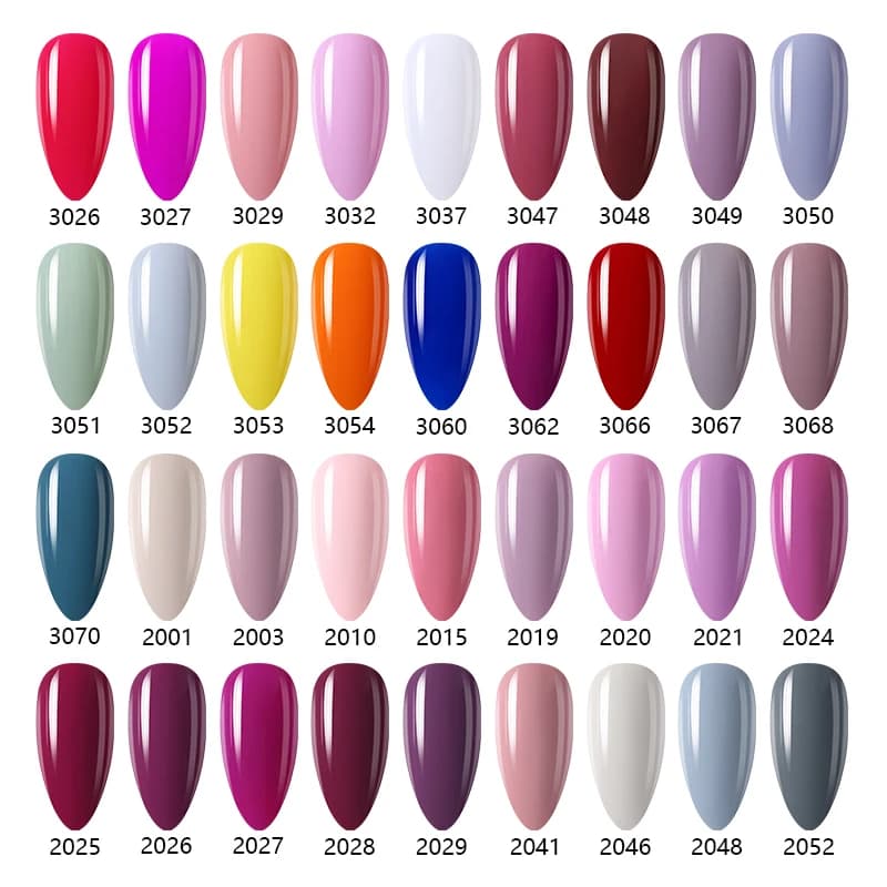 NAILCO Gel Nail Polish 15ml Dark Red Blood Colors Series Nails Art Glitter Manicure UV Lakiery Hybrydowe Vernis Nails Gel Design - 5