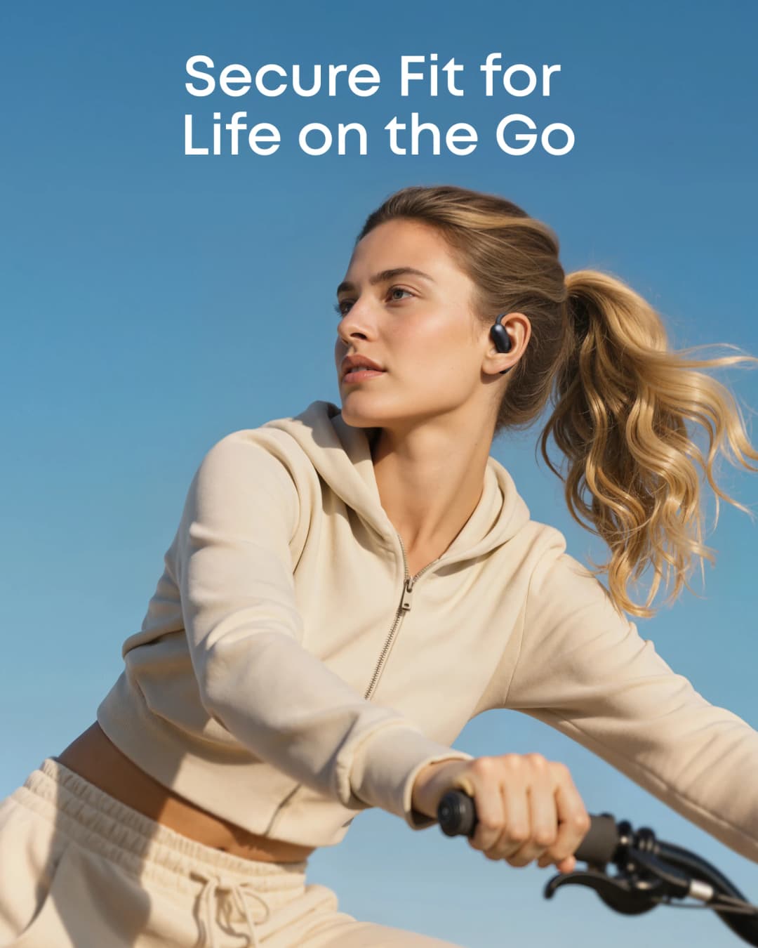 Soundcore AeroFit 2 by Anker, Open-Ear Headphones, Real-Time Translation Earbuds, 4 Adjustable Positions for Every Ear Size, - 4