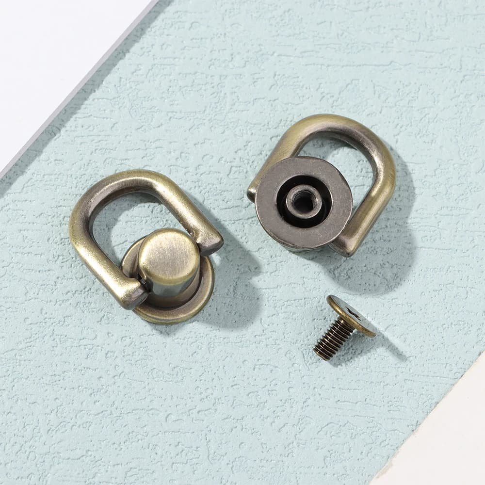 لتقوم بها بنفسك حقيبة معدنية برشام مسمار مشبك ترصيع زر حقيبة يد شماعات حزام الجلود الحرفية الأمتعة حقيبة مشبك تونغ المفاجئة ملحقات الأجهزة - 2