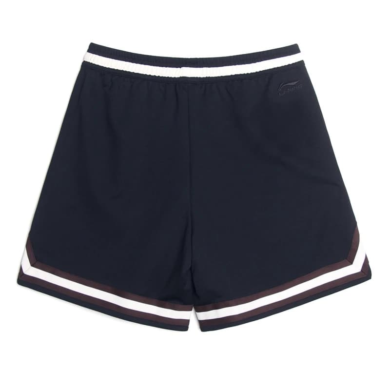 شورت كرة سلة رجالي Li-Ning مقاس عادي 100% بوليستر قابل للتنفس خصر قابل للتعديل ملابس رياضية AKSV941 - 2