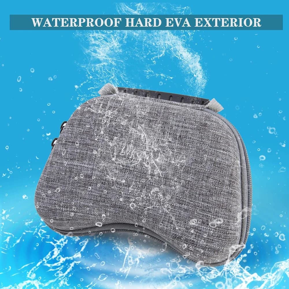 حقيبة حماية صلبة ليد تحكم نينتندو سويتش برو، بلاي ستيشن 5، بلاي ستيشن 4، إكس بوكس، حقيبة حمل للسفر - 5