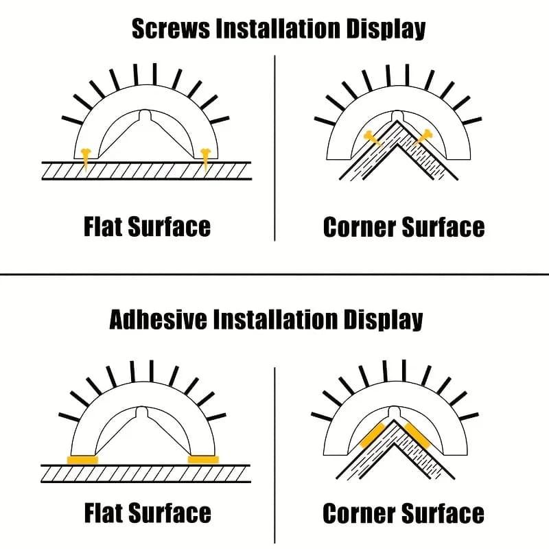 أداة عناية ذاتية للقطط مع فرشاة تدليك، مثالية للقطط والجراء، تثبيت على الحائط - 4