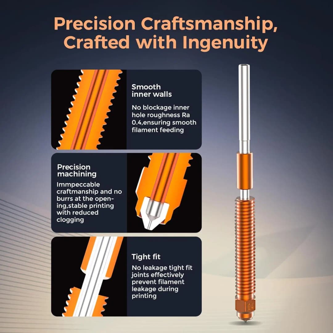 Creality K2 Plus Nozzles 0.2/0.4/0.6/0.8/1.0mm Quick-Swap 3D Printer Nozzle  for 3D Printer K2 Plus, Creality Hi Combo - 3