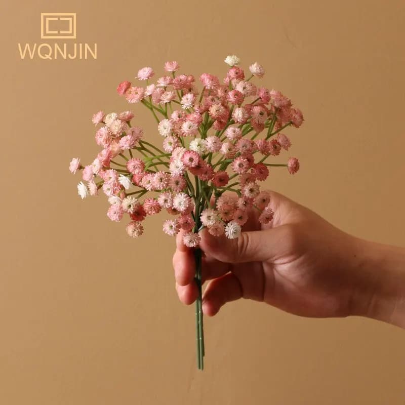3PC/Lot Artificial Gypsophila Breath Wedding Small Fresh Artificial Flowers Fake Flowers Flower Arrangement Home Decoration - 3