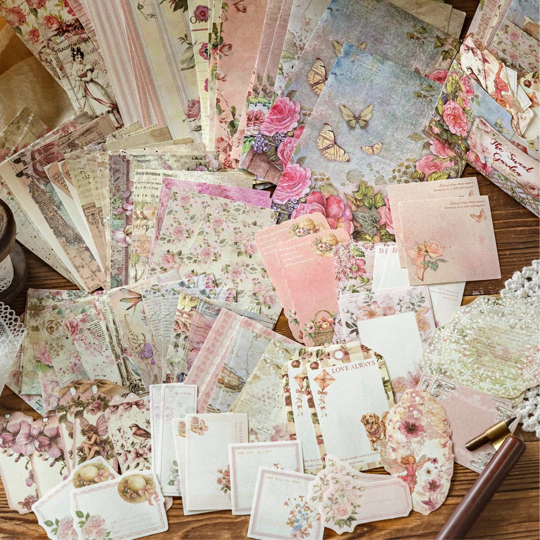 مجموعة من 400 قطعة من Mr Paper، مجموعة أوراق خفيفة لدفاتر القصاصات واليوميات والملصقات - 6