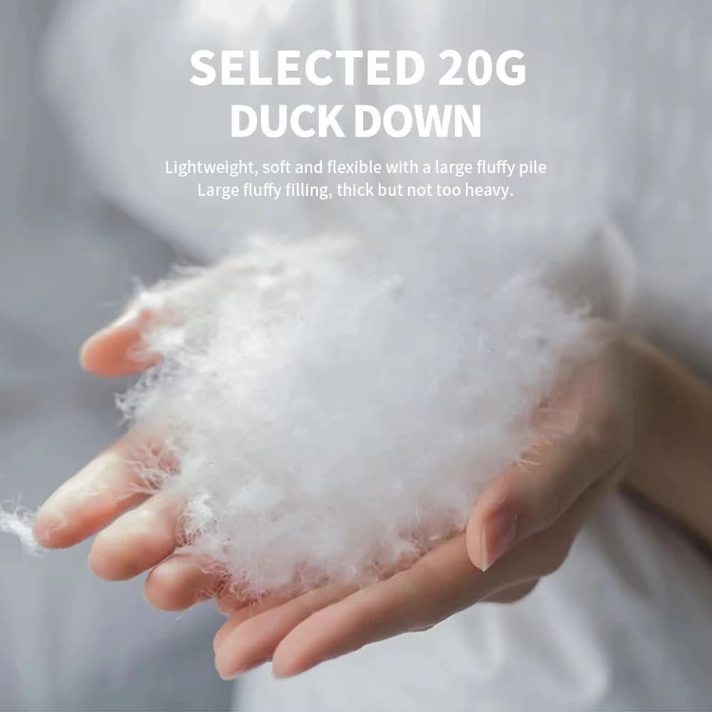 Naturehike Duck Down Slipper Winter Warm Boots waterproof Windproof Thermal Feet Cover Ultralight Sleeping Bag Accessories - 4