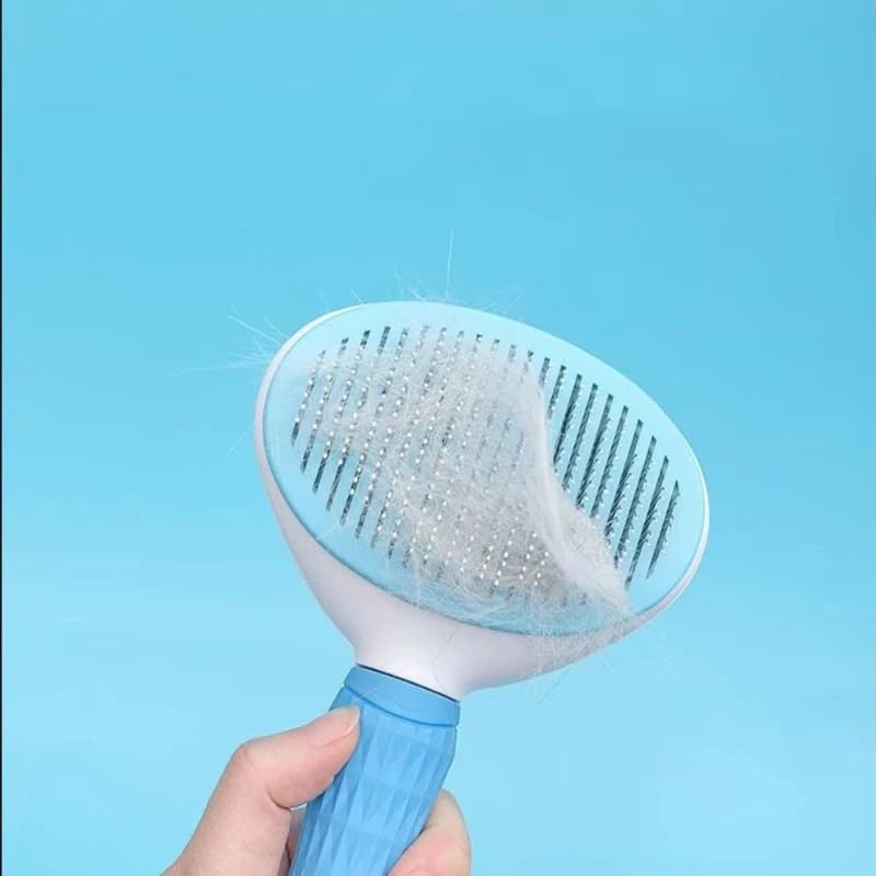 Pet Dog Hair Brush Cat Comb Grooming And Care Cat Brush Stainless Steel Comb For Long Hair Dogs Cleaning Pets Dogs Accessories - 5