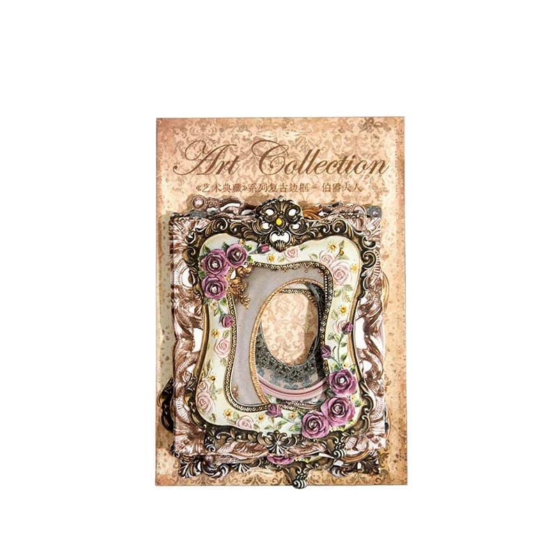 جورنام، 30 ملصق ورقي بإطار انقطاع عتيق، لصنع المجلات والسكرابوكينغ، لوازم قرطاسية إبداعية - 5