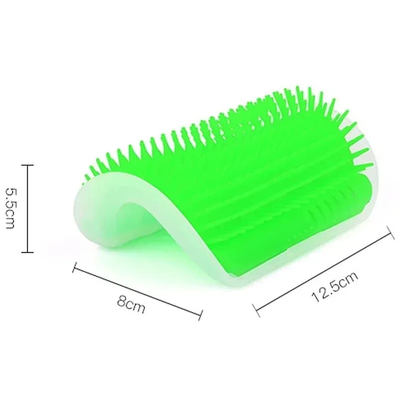 Cat Corner Scratcher with Catnip Self Grooming Toy for Scratching Relieving Boredom Supplies Durable Interactive Wall Mountable - 6