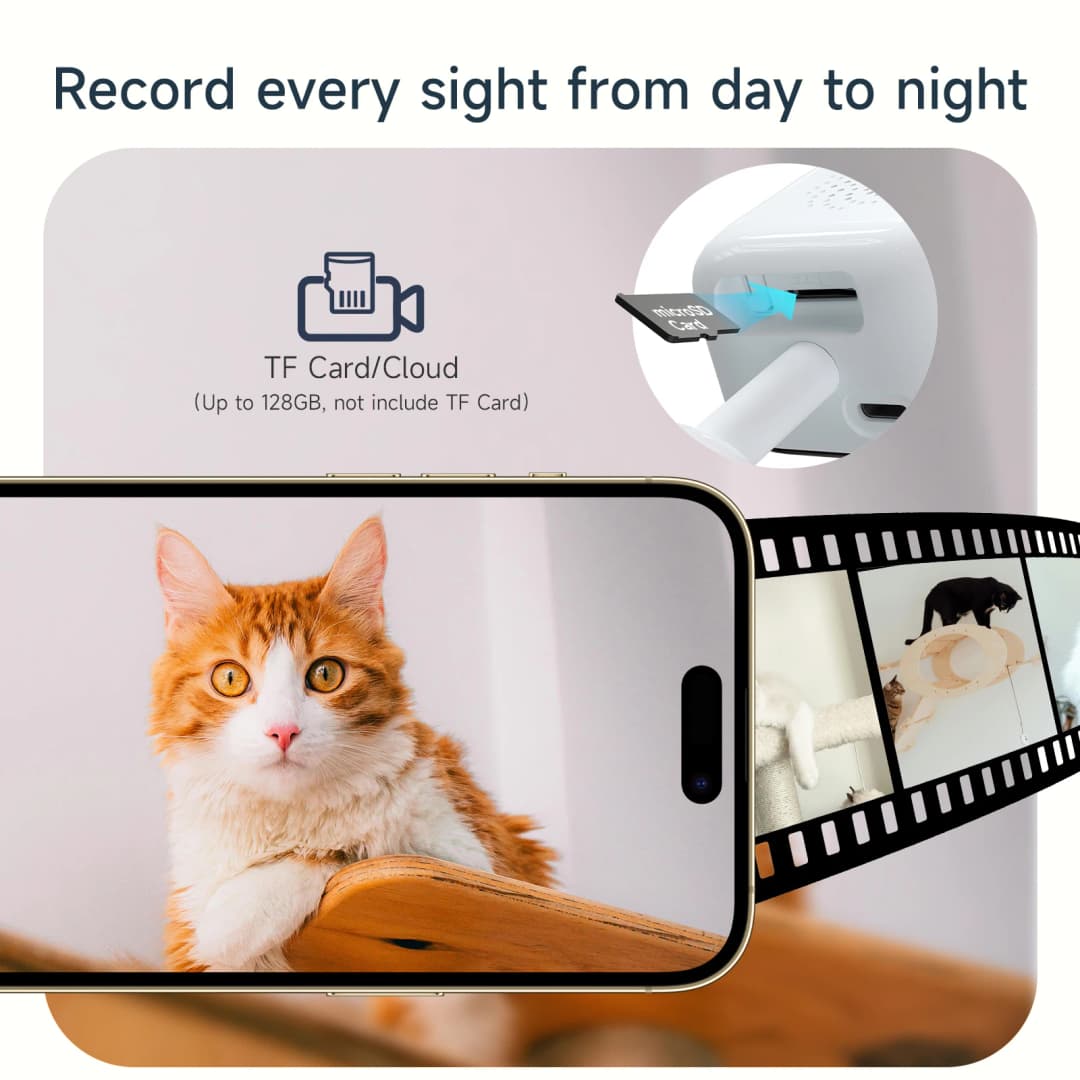 كاميرا نافذة HEIYOUCAM - بديل للكاميرات الخارجية | 2.4/5GHz Wi-Fi | 3MP HD | رؤية ليلية ملونة عبر النافذة - 6