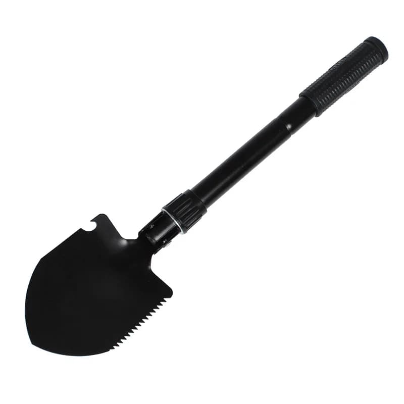 Foldable Shovel with Compass Multi Purpose for Camping Hiking Backpacking Gardening Hiking Accessories - 6