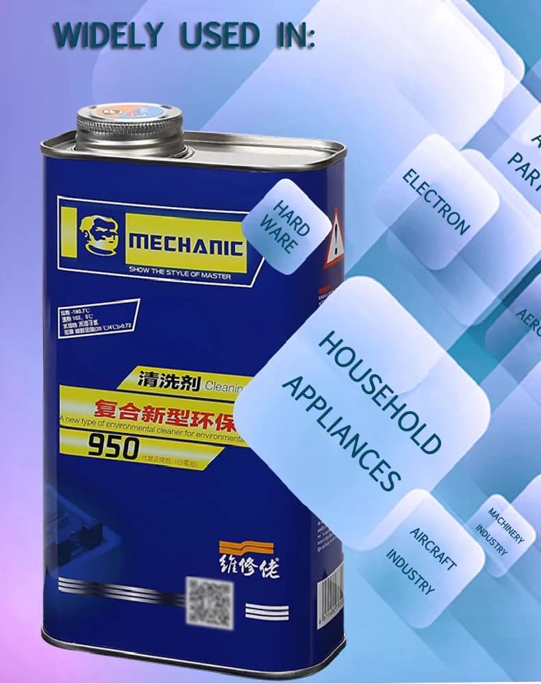 MECHANIC 950 750g Soldering Flux Clean Liquid ,Phone PCB Board Repair Degreasing Oil Cleaning Agent Soldering Stain Remover - 3