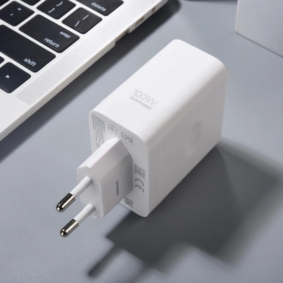 Realme 100W SuperVOOC EU Charger Fast Charging Power Adapter 10A USB C Cable For RealMe GT7 6 5 2T Neo 6 7 Se 14 13 Pro+ Find X8 - 3