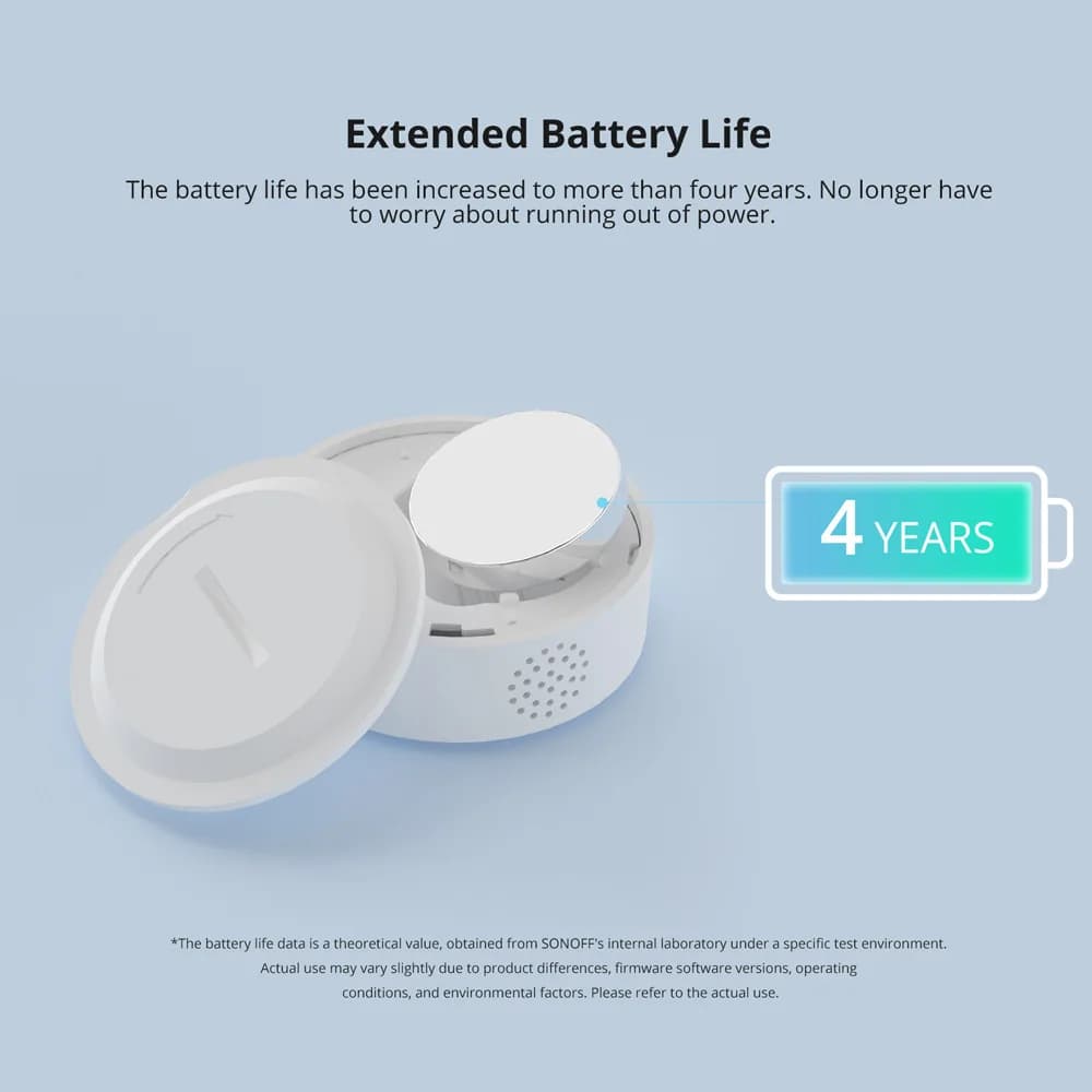 SONOFF SNZB-02P Zigbee Temperature Humidity Sensor High Accuracy Alert Smart Scene via eWeLink Work with Multiple Gateways - 4
