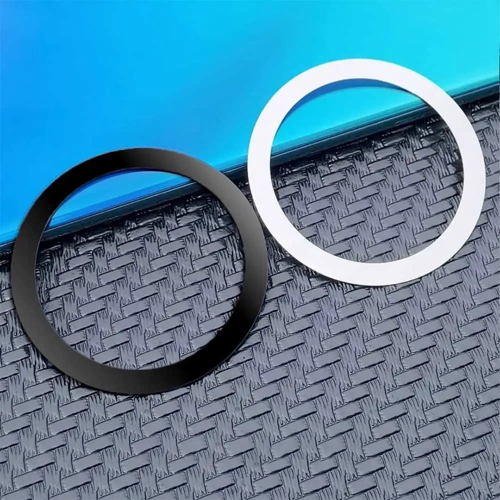 5 قطع 1 قطعة لحلقة لوحة مغناطيسية ماجسيف ملصق معدني عالمي ورقة شاحن لاسلكي لوحة حامل هاتف محمول للسيارة - 4